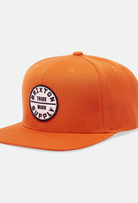 Brixton Brixton Oath III Snapback - Paradise Orange/Whitecap