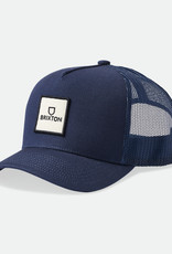 Brixton Brixton Alpha Block X C MP Mesh Cap - Washed Navy/Washed Navy