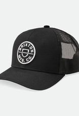 Brixton Brixton Crest X MP Mesh Cap - Black/Black