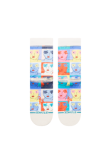 Stance Stance Wo Flower Faces - Off White