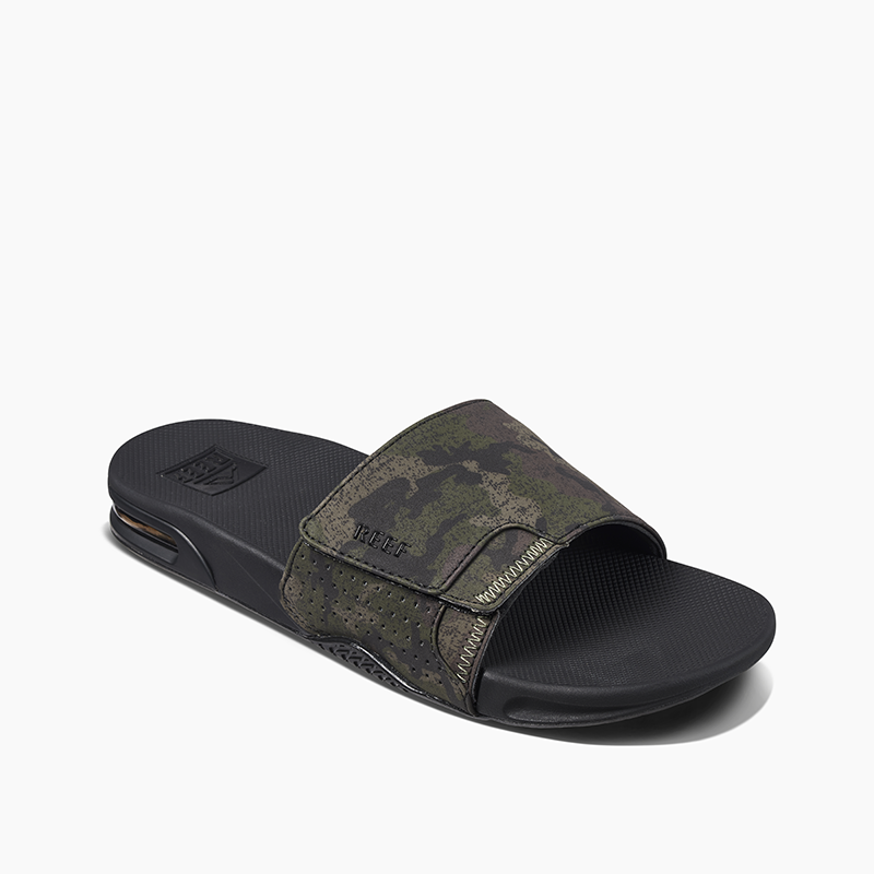 Reef Reef Fanning Slide - Olive/Camo