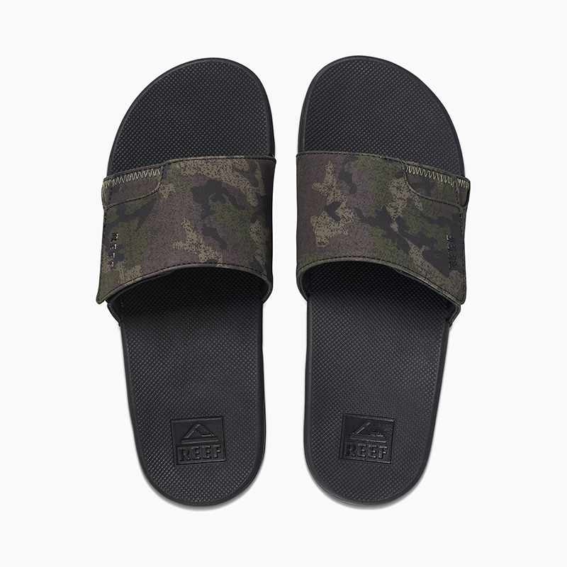 Reef Reef Fanning Slide - Olive/Camo