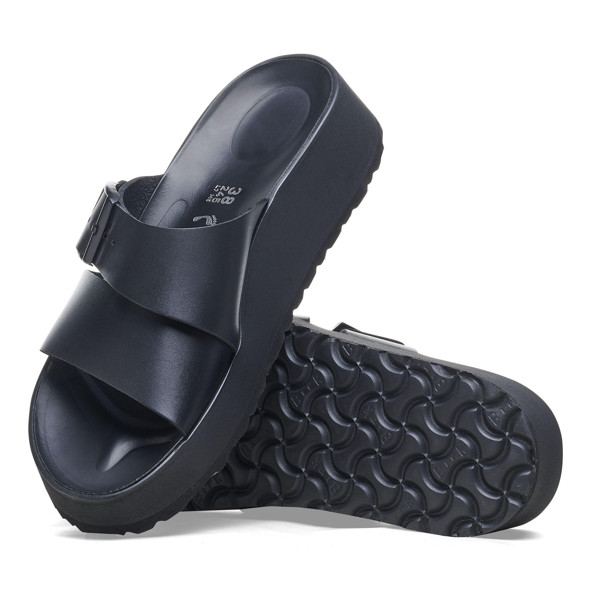 Birkenstock Birkenstock Papillio Almina - Leather (Women - Narrow) - Black