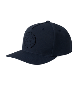 Brixton Brixton Crest C MP Snapback - Washed Navy/Washed Navy