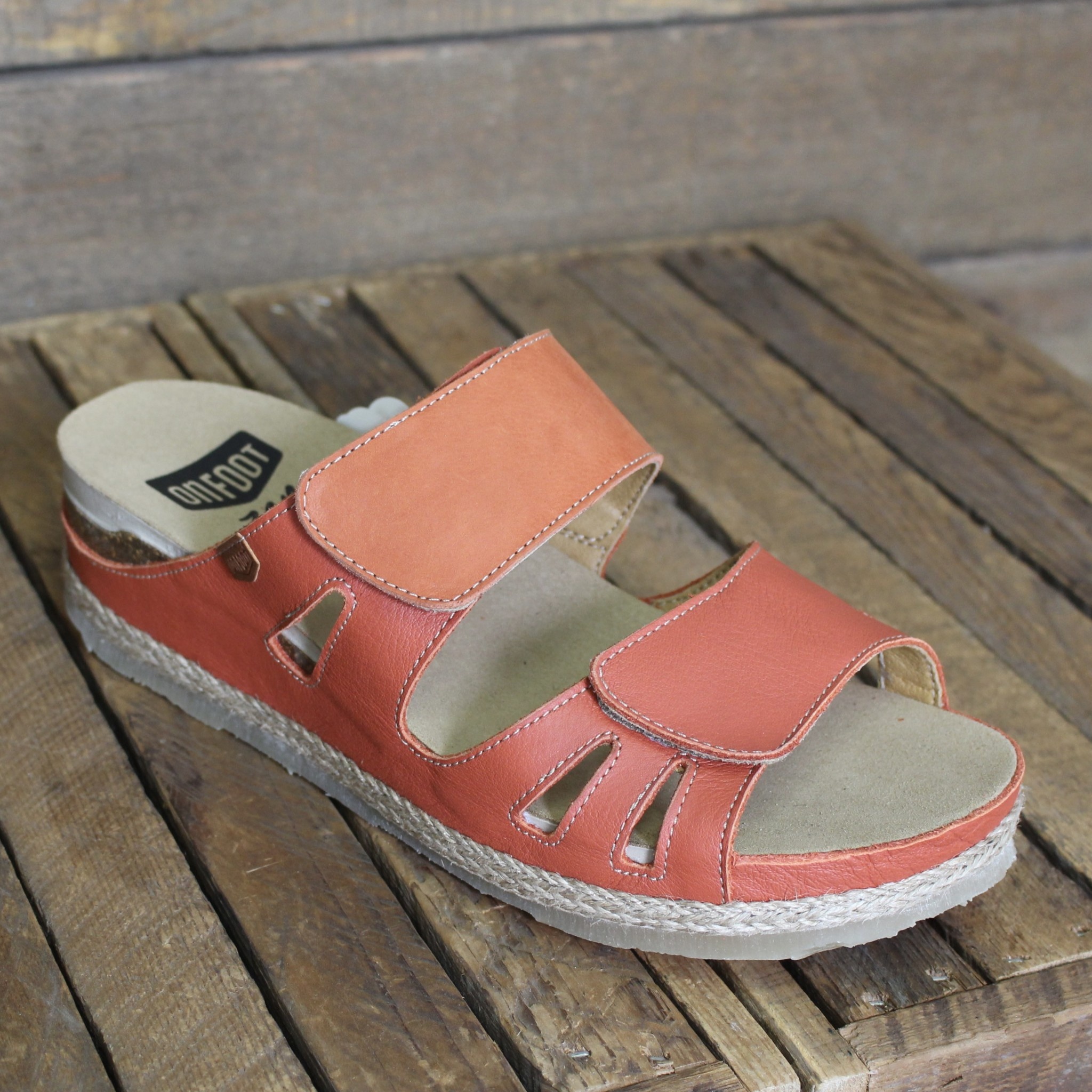 On Foot On Foot - 222 Albani Women Sandals - Teja (Orange)