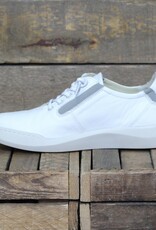 Softinos Softinos BINN Smooth Leather - White/Gris Neoprene