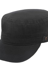 Kooringal Kooringal Mens Mao Cap - Ruben - Black