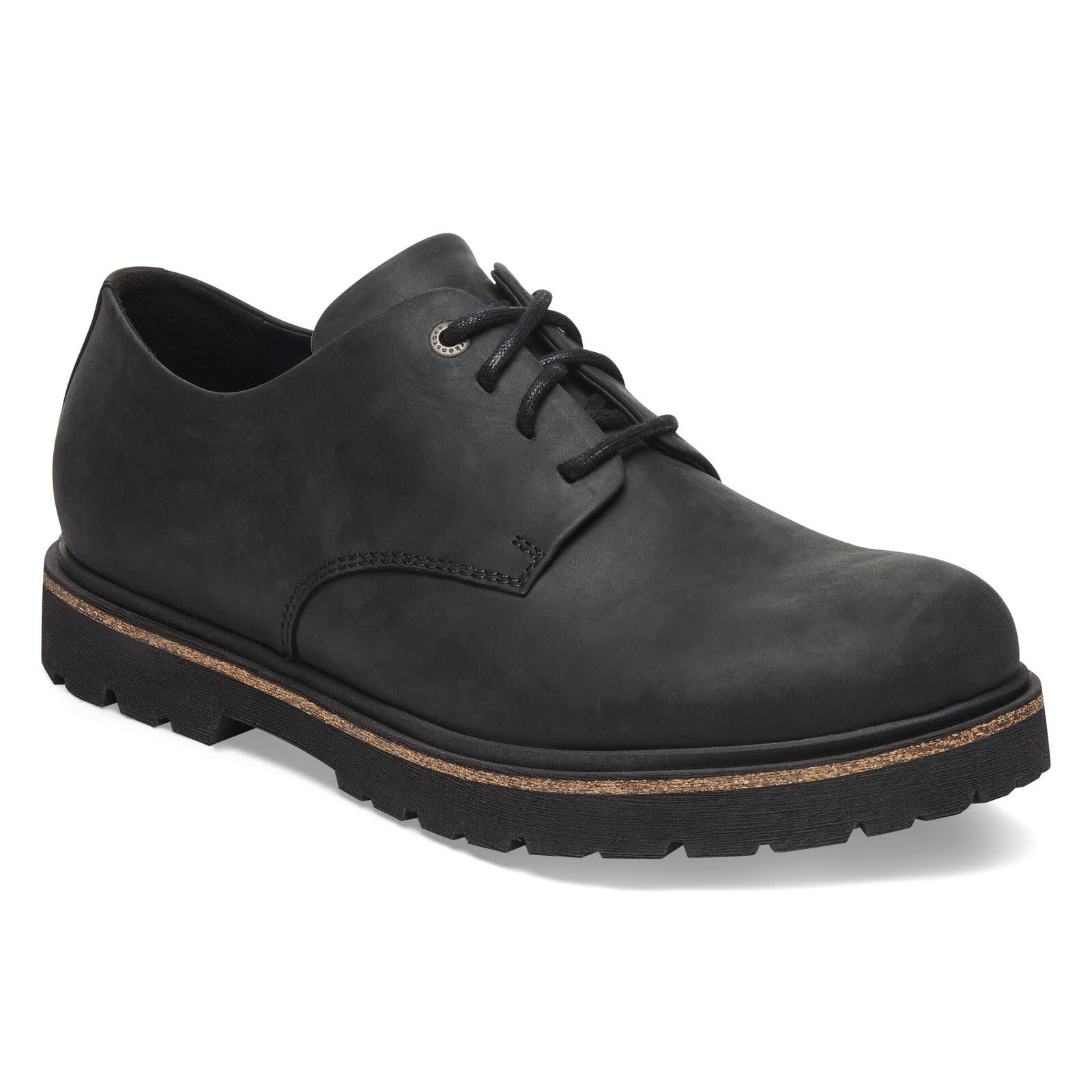 Birkenstock Birkenstock Highwood Low Lace (Hommes - Régulier) - Black Oiled Leather
