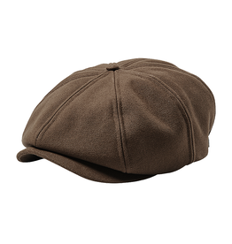 Brixton Brixton Brood Sherpa Snap Cap - Pinecone Brown