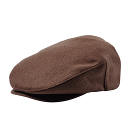 Brixton Brixton Hooligan Flannel Snap Cap - Tobacco Brown