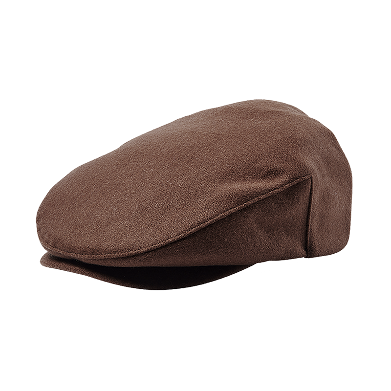Brixton Brixton Hooligan Flannel Snap Cap - Tobacco Brown