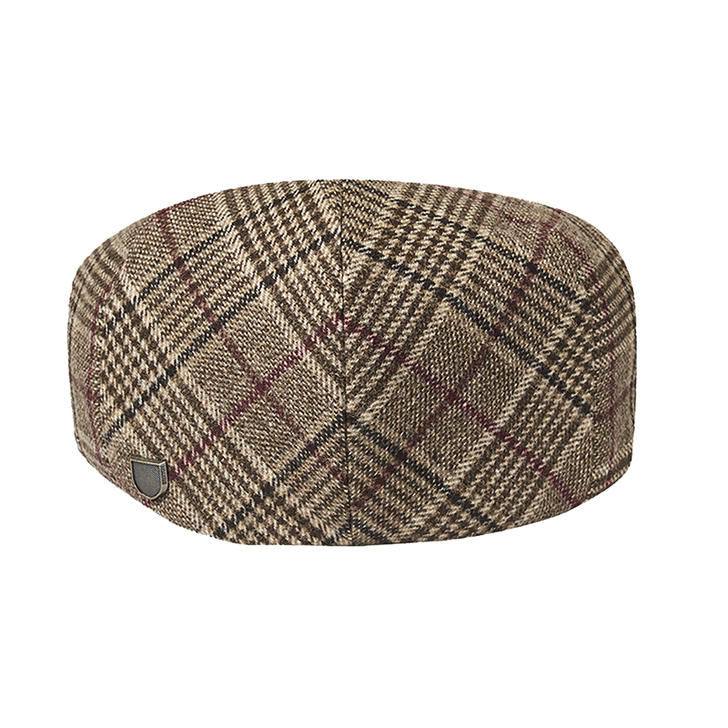 Brixton Brixton 20Th Anniversary Hooligan Flannel Snap Cap - Brown Plaid