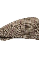 Brixton Brixton 20Th Anniversary Hooligan Flannel Snap Cap - Brown Plaid
