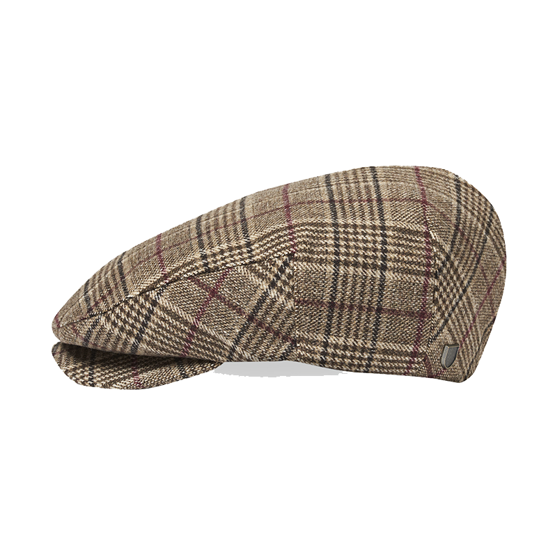 Brixton Brixton 20Th Anniversary Hooligan Flannel Snap Cap - Brown Plaid