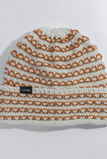 Coal Coal Stria - Off White/Burnt Orange