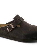Birkenstock Birkenstock Boston Soft Footbed Suede (Regular) - Mocha