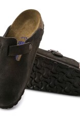 Birkenstock Birkenstock Boston Soft Footbed Suede (Regular) - Mocha