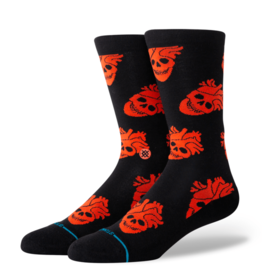 Stance Stance Fallin In Skull - Black