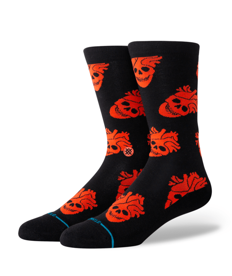 Stance Stance Fallin In Skull - Black