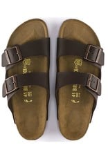 Birkenstock Birkenstock Arizona Birko-Flor (Men - Regular) - Dark Brown