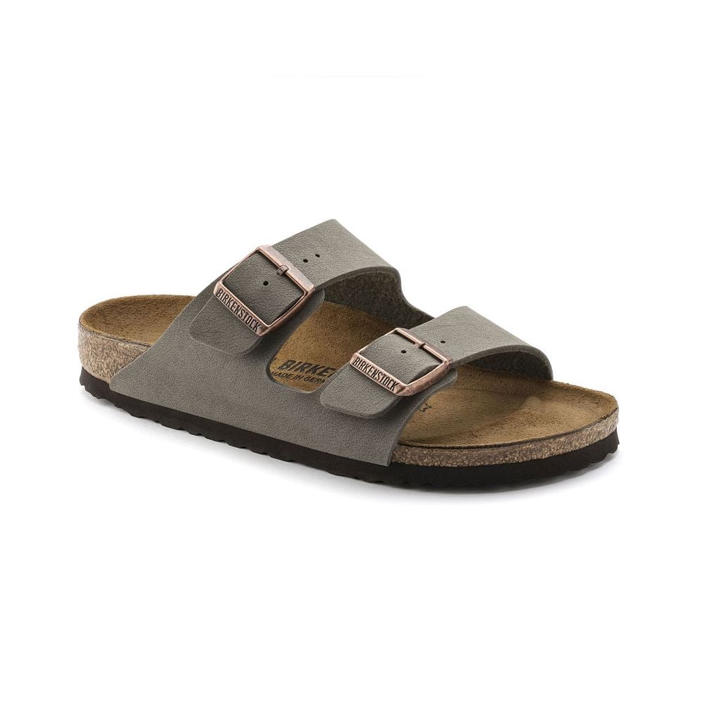 Birkenstock Birkenstock Arizona Birkibuc (Hommes - Régulier) - Stone