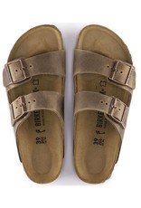 Birkenstock Birkenstock Arizona en Cuir Huilé (Femmes - Étroit) - Tobacco Brown