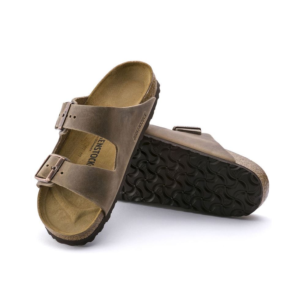 Birkenstock Birkenstock Arizona en Cuir Huilé (Hommes - Régulier) - Tobacco Brown