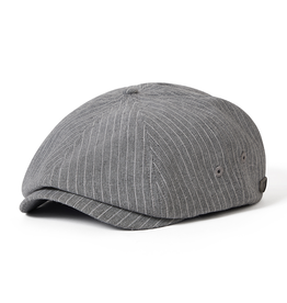 Brixton Brixton Brood LW Snap Cap - Light Grey/White Stripe Chamber