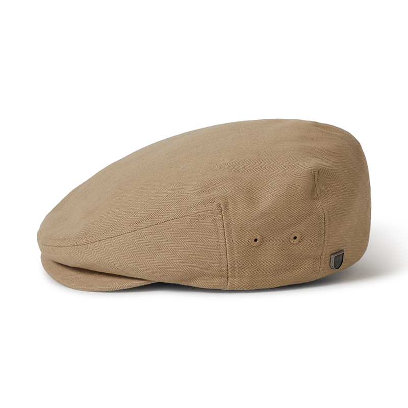 Brixton Brixton Hooligan LW Snap Cap - Khaki/Sand Herringbone