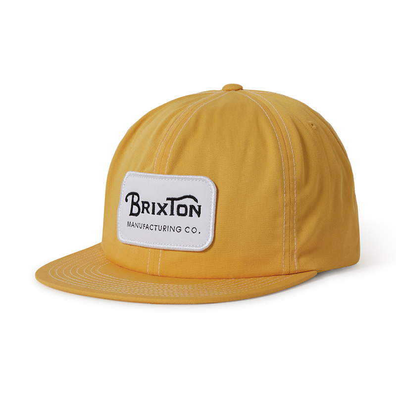 Brixton Brixton Grade HP Snapback - Yellow