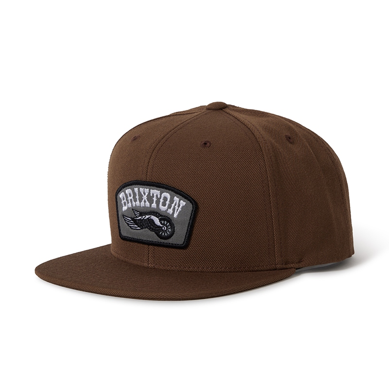 Brixton Brixton Roller MP Snapback - Pine Cone Brown