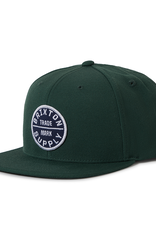 Brixton Brixton Oath III Snapback - Pine Needle/Pine Needle
