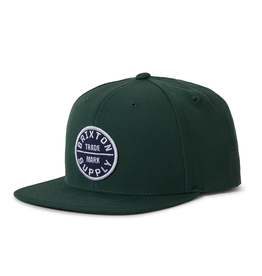 Brixton Brixton Oath III Snapback - Pine Needle/Pine Needle