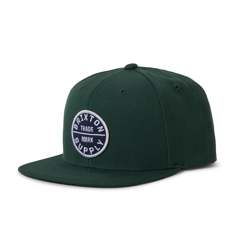 Brixton Brixton Oath III Snapback - Pine Needle/Pine Needle