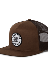 Brixton Brixton Oath MP Trucker Hat - Pinecone Brown/Pinecone Brown