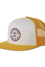 Brixton Brixton Oath MP Trucker Hat - Yellow/White/Yellow