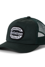 Brixton Brixton Keaton MP Trucker Hat - Deep Forest/Deep Forest