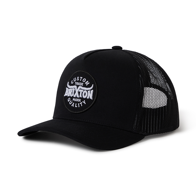Brixton Brixton Gibson C NP MP Trucker Hat - Black/Black