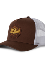 Brixton Brixton Gibson C NP MP Trucker Hat - Brown/Off White