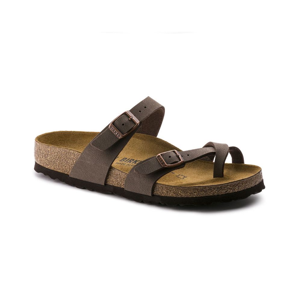 Birkenstock Birkenstock Mayari Birkibuc  (Women - Regular) - Mocha