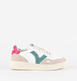 Victoria Victoria Seul Efecto Piel & Serraje - Fucsia