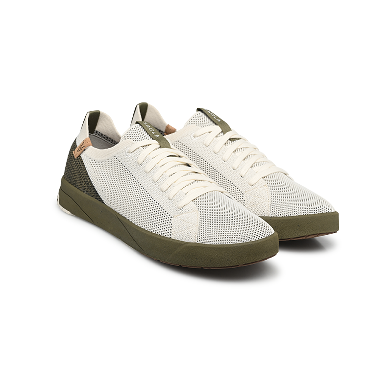 Saola Saola Cannon Knit 2.0 (Men) - White/Burnt Olive