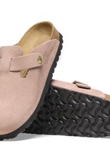 Birkenstock Birkenstock Boston Suede (Women - Narrow) - Light Rose
