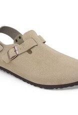 Birkenstock Birkenstock Tokio Suede (Women - Narrow) - Taupe
