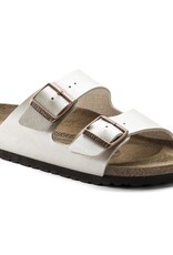 Birkenstock Birkenstock Arizona Birko-Flor (Women - Regular) - Graceful Pearl White
