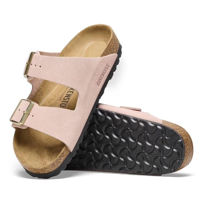 Birkenstock Birkenstock Arizona - Suede Leather (Femmes - Régulier) - Light Rose