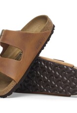 Birkenstock Birkenstock Arizona Oiled Leather (Men - Regular)  - Cognac