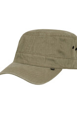 Kooringal Kooringal Mens Mao Cap - Ruben - Light Olive