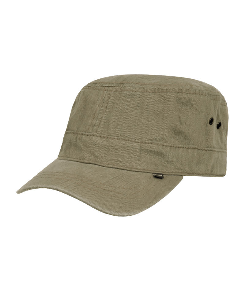 Kooringal Kooringal Mens Mao Cap - Ruben - Light Olive