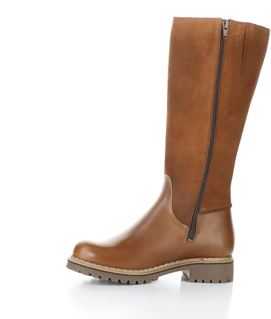 Bos. & Co. Bos. & Co. Hudson - Gobi Leather/Suede - Cognac/Redwood